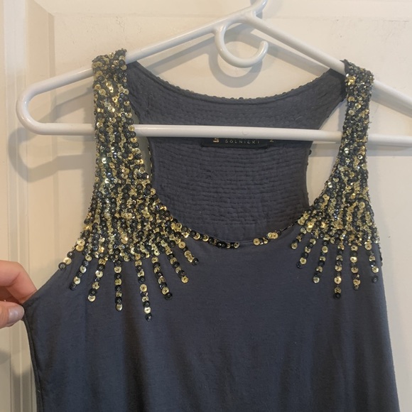 Sequined Tank Top - Picture 6 of 10